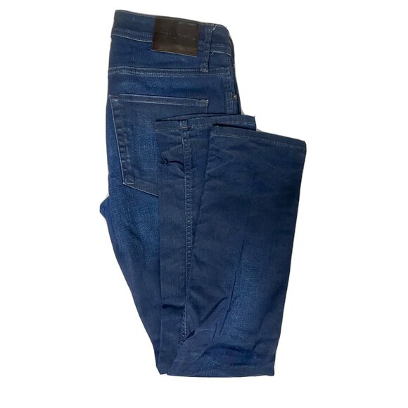 Jack And Jones Tim Slim Fit Men 30X32 Stretch Dark Wash Denim Jeans - Picture 1 of 10